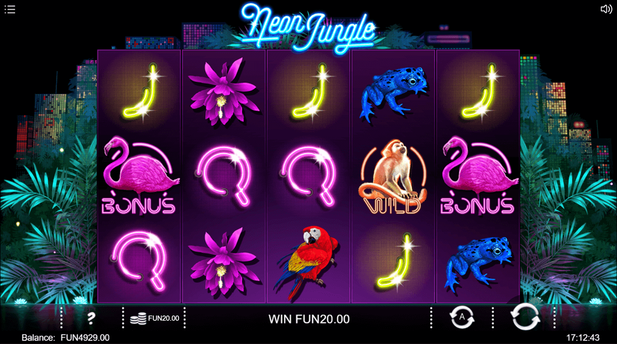 game slot Neon Jungle