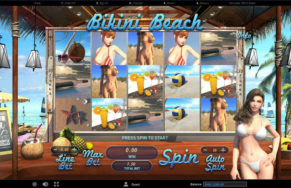 game slot Bikini Beach