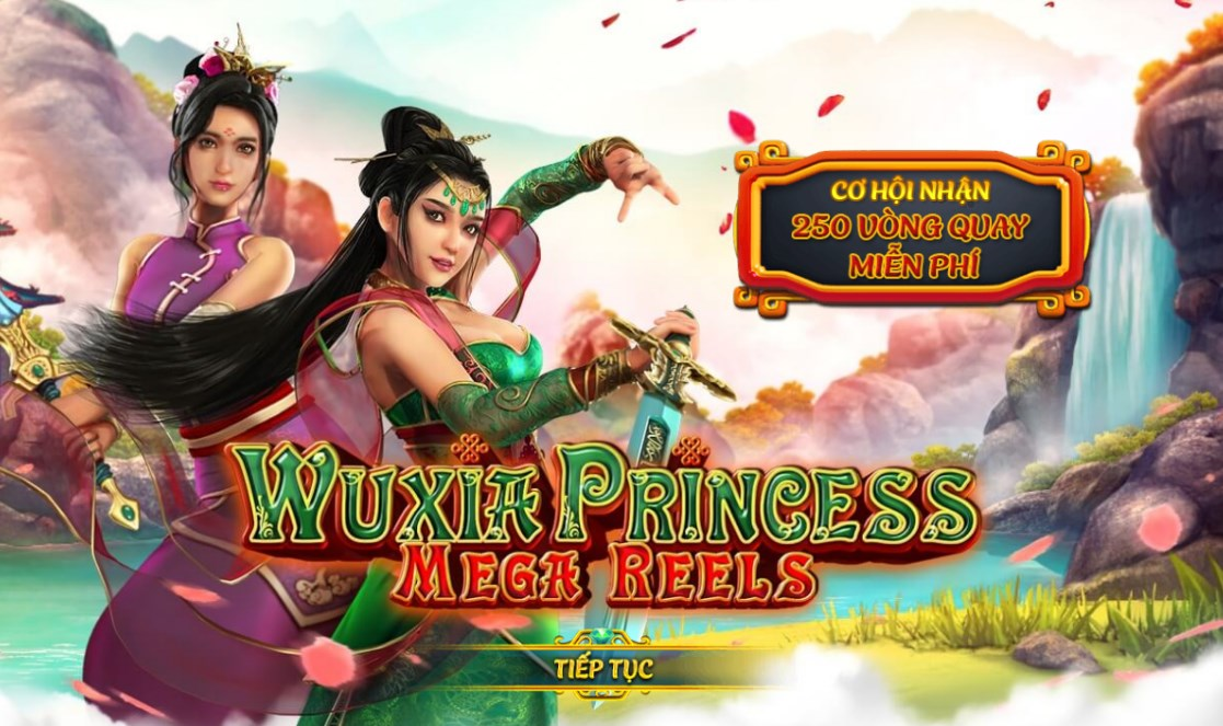 Game slot Wuxia Princess Mega Reels