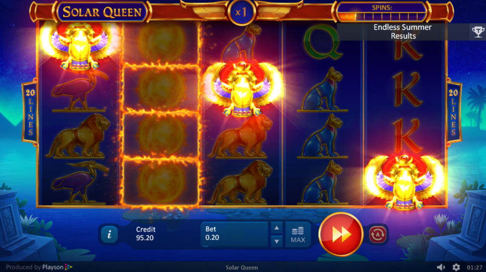 Game slot Solar Queen