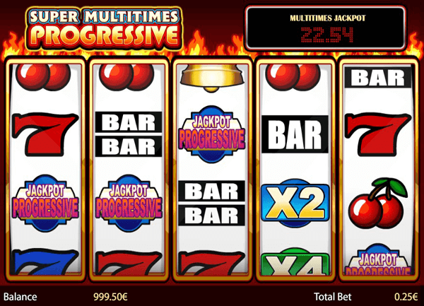 Game slot Super Multitimes Progressive