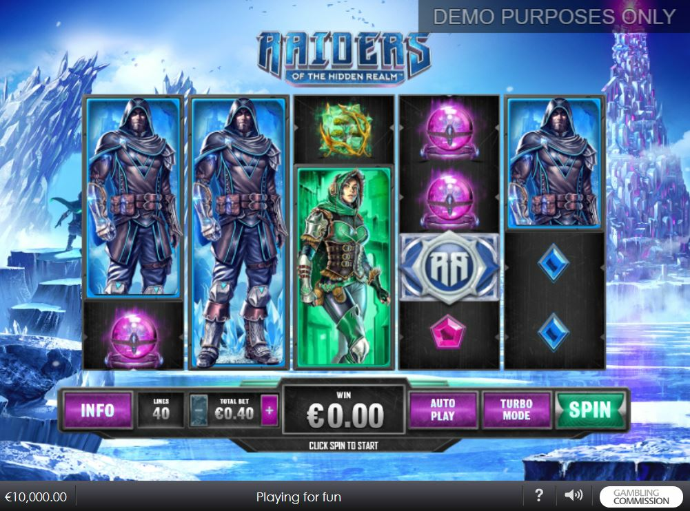 game slot Raiders of Hidden Realm