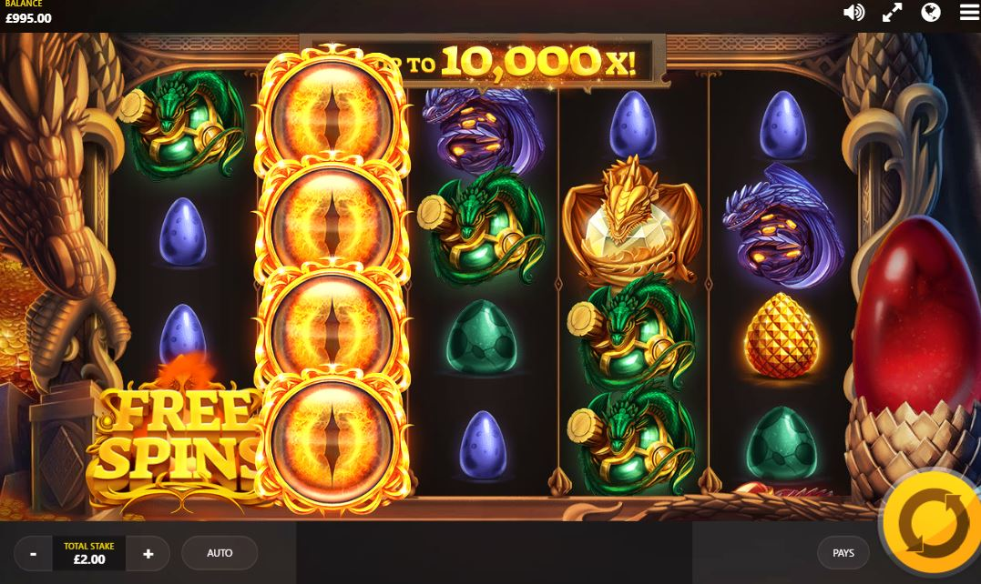 game slot Dragons Fire