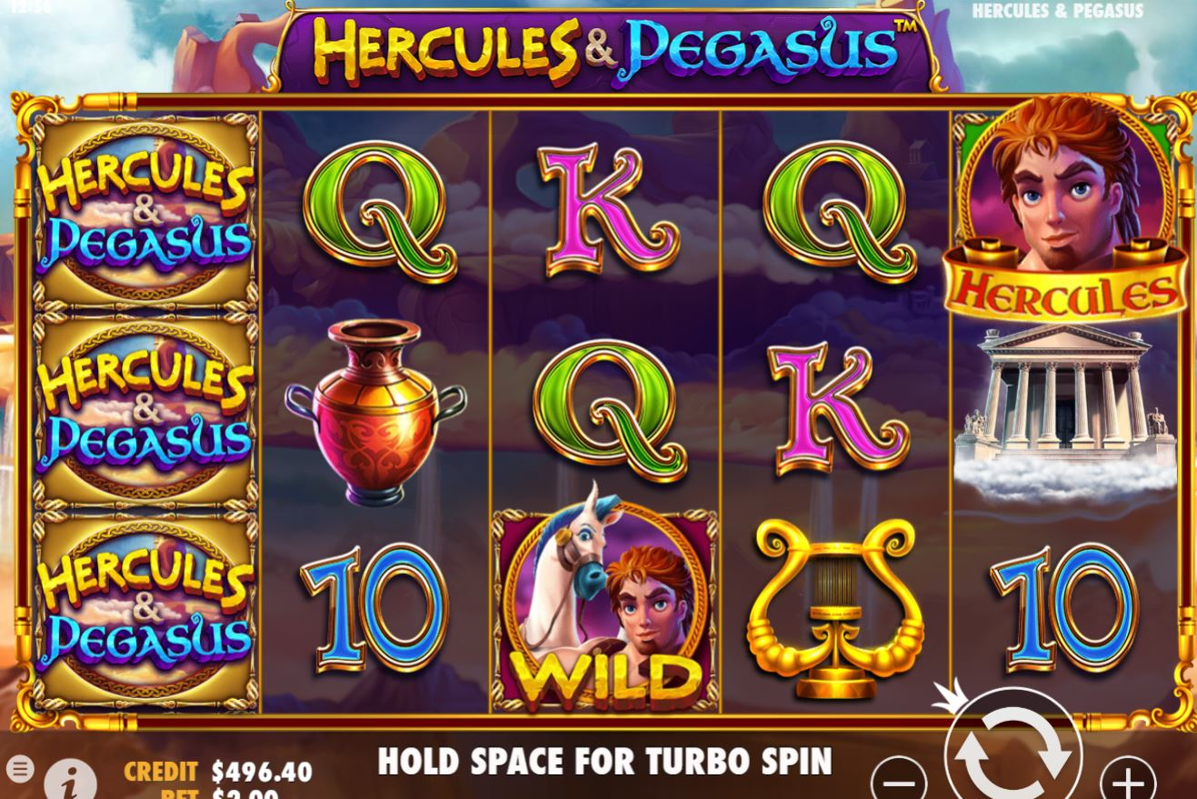 game slot Hercules and Pegasus