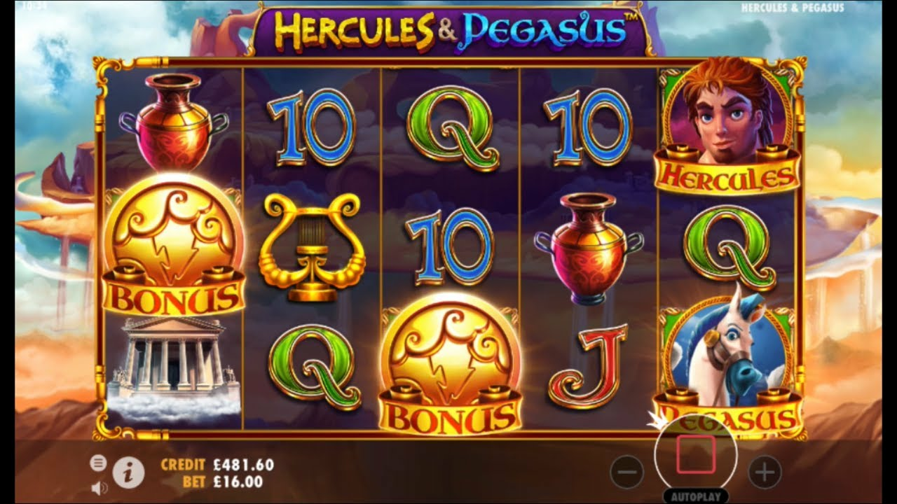 tính năng game slot Hercules and Pegasus