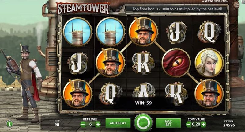game slot Steam Tower 