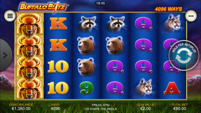 game slot Buffalo Blitz