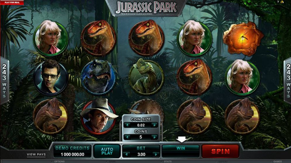 game slot Jurassic Park