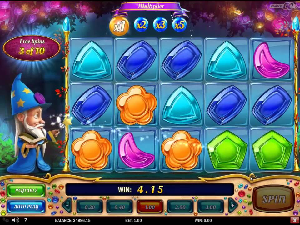 game slot Wizard of Gems