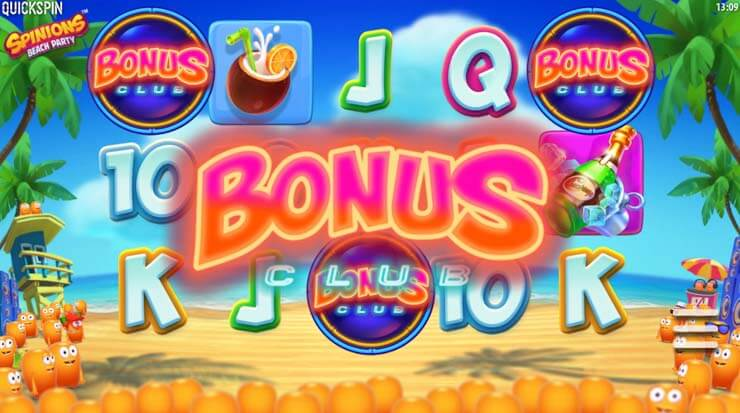 game slot Spinions Beach Party