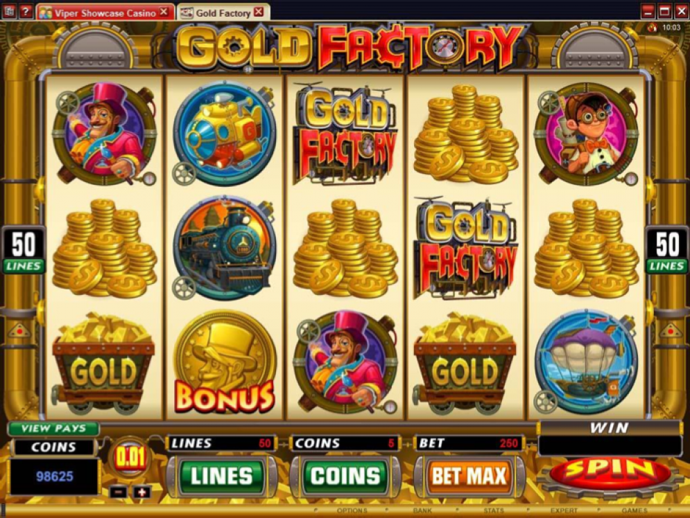game slot Gold Factory