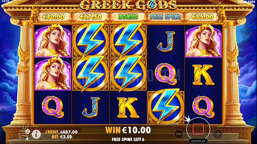 Game slot Greek Gods