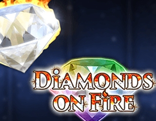 Kiếm tiền từ kim cương trong game slot Diamonds on Fire
