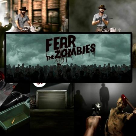 Chạy trốn khỏi đá Zombies trong game slot Fear The Zombies