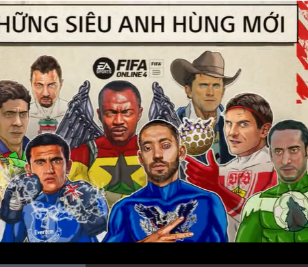 FIFA Online 4: xuất hiện biệt đội Siêu Anh Hùng cực dị