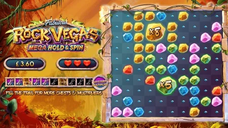 Fabulous Rock Vegas Mega Hold & Spin tựa game tuyệt nhất