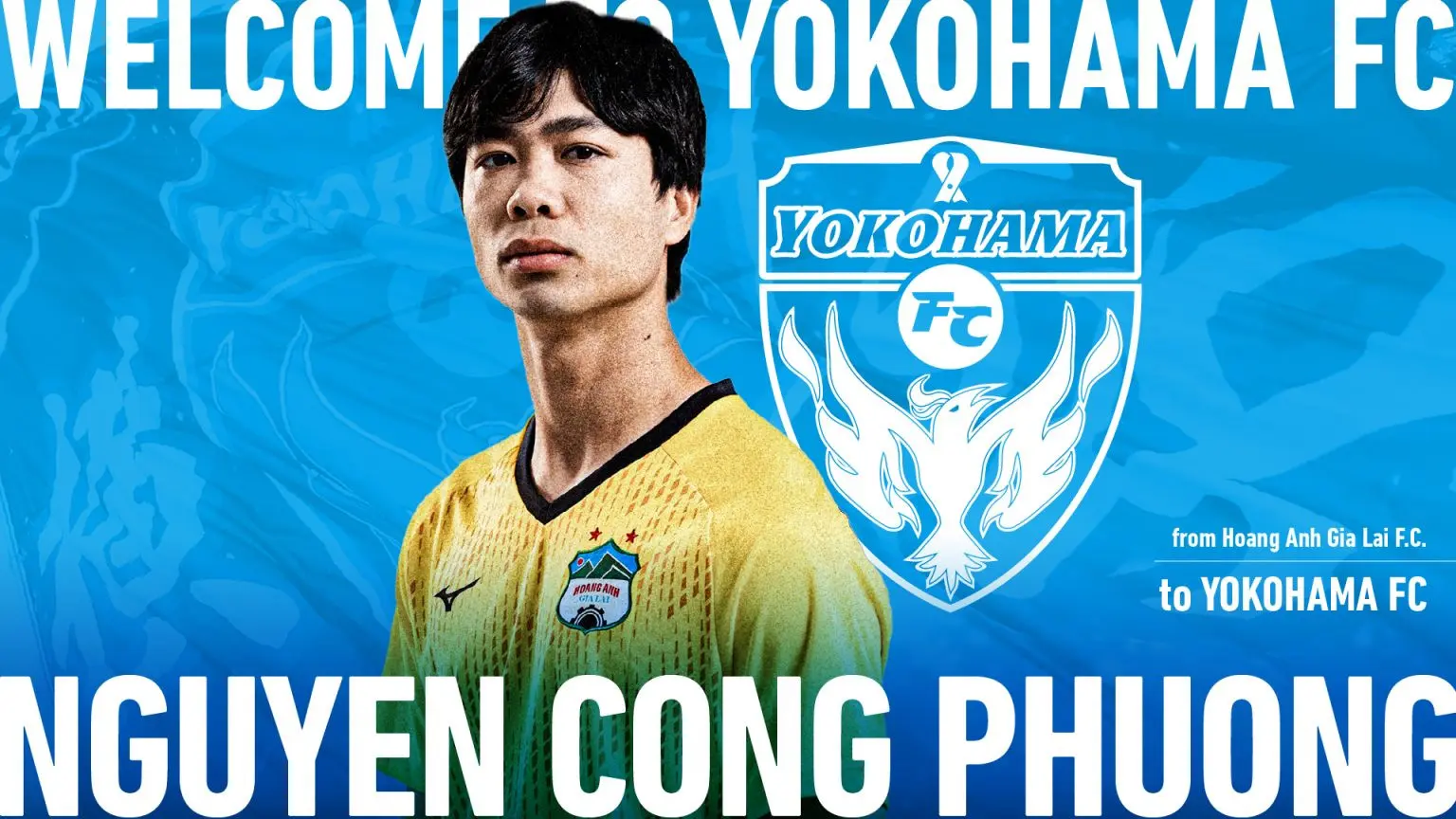 Công Phượng chính thức chuyển đến Nhật Bản thi đấu cho CLB Yokohama