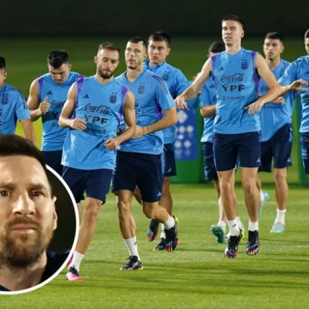 Messi không tham gia buổi tập cùng ĐT Argentina