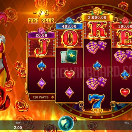 Fire and Roses Joker trò chơi bùng cháy đầy đam mê