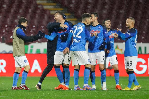Đội hình dự kiến trước trận Napoli vs Salernitana